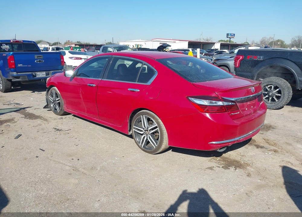 2016 HONDA ACCORD SPORT VIN: 1HGCR2F57GA228228