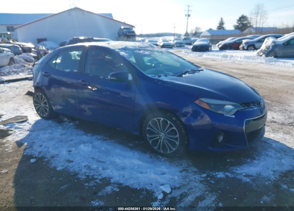 2014 TOYOTA COROLLA S PLUS VIN: 2T1BURHE5EC002258