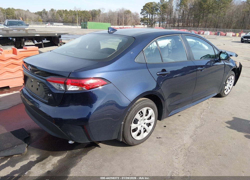 2025 TOYOTA COROLLA LE VIN: 5YFB4MDE8SP357011