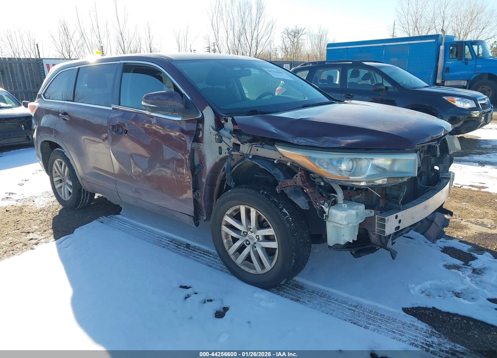 2015 TOYOTA HIGHLANDER LE VIN: 5TDZARFH2FS015952