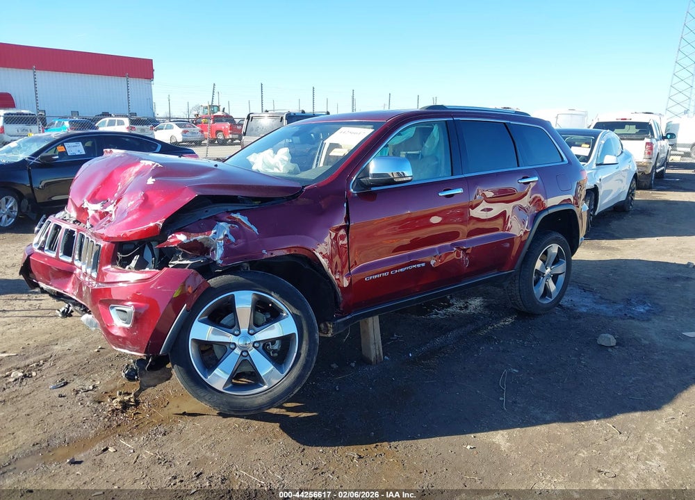 2016 JEEP GRAND CHEROKEE LIMITED VIN: 1C4RJFBGXGC493132