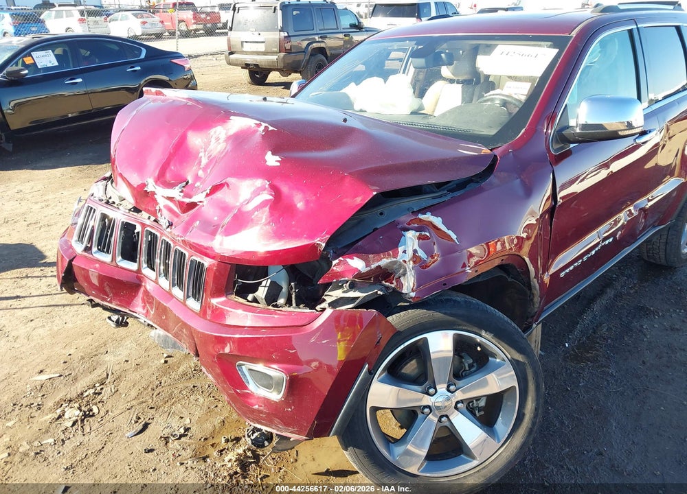 2016 JEEP GRAND CHEROKEE LIMITED VIN: 1C4RJFBGXGC493132