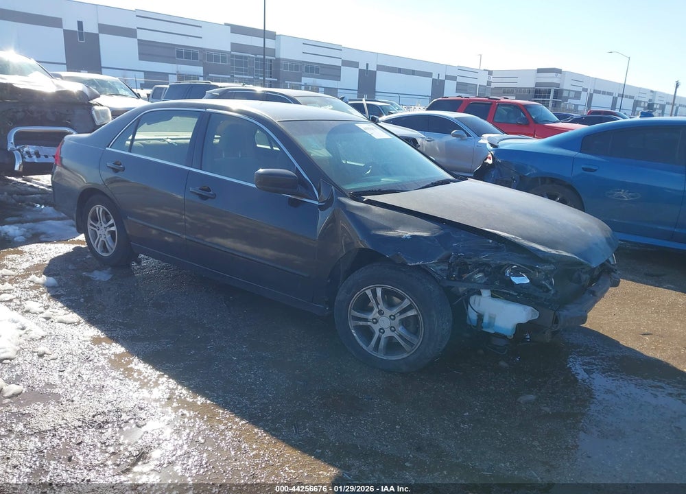 2007 HONDA ACCORD SDN VIN: 1HGCM56387A065216