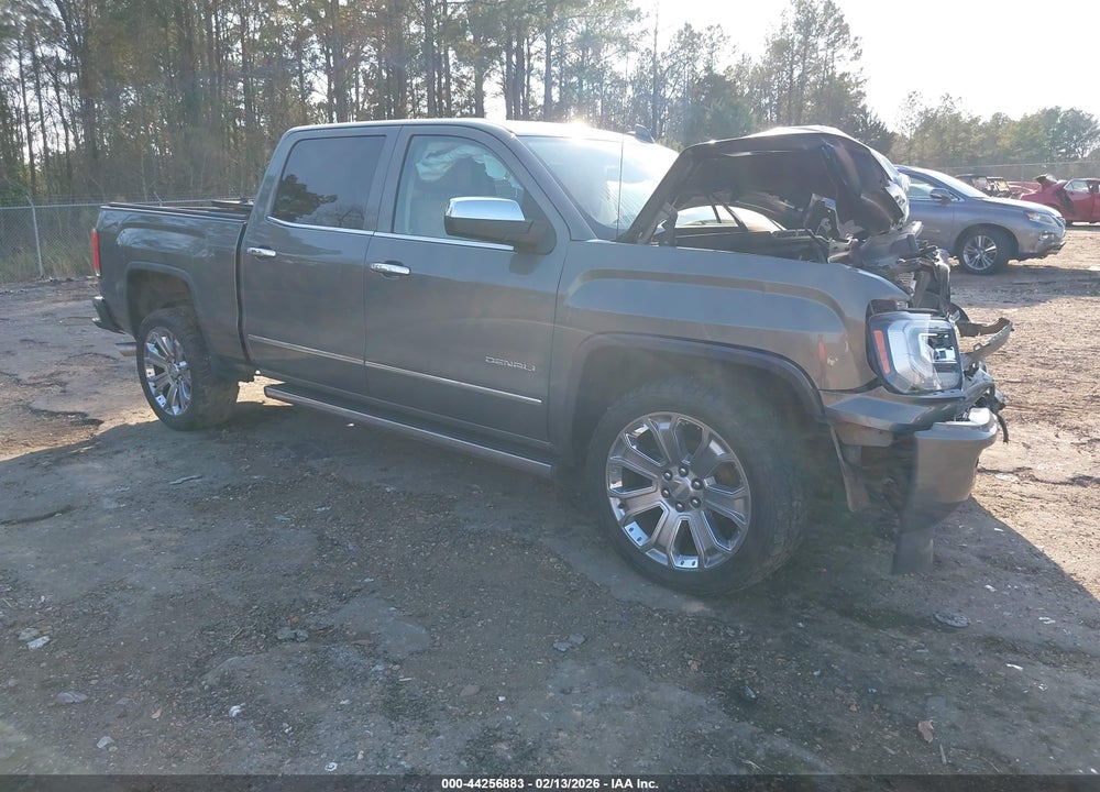 2017 GMC SIERRA 1500 DENALI VIN: 3GTU2PEJ8HG297631