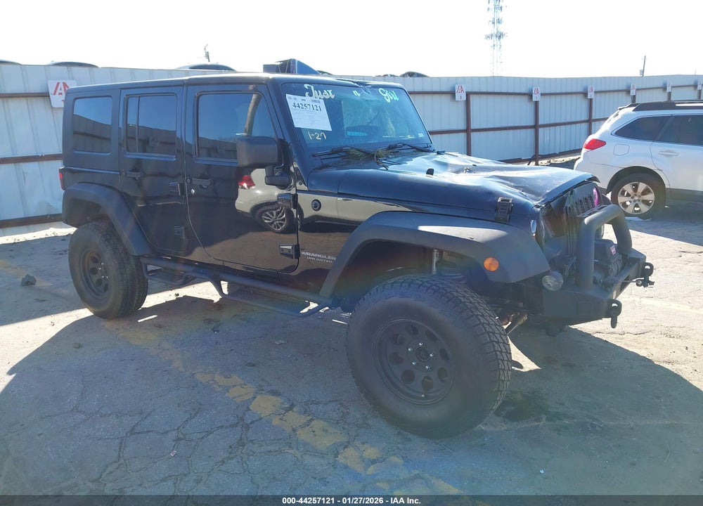 2016 JEEP WRANGLER UNLIMITED RUBICON VIN: 1C4BJWFGXGL154057