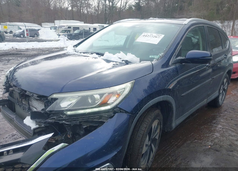 2015 HONDA CR-V TOURING VIN: 5J6RM4H93FL018242