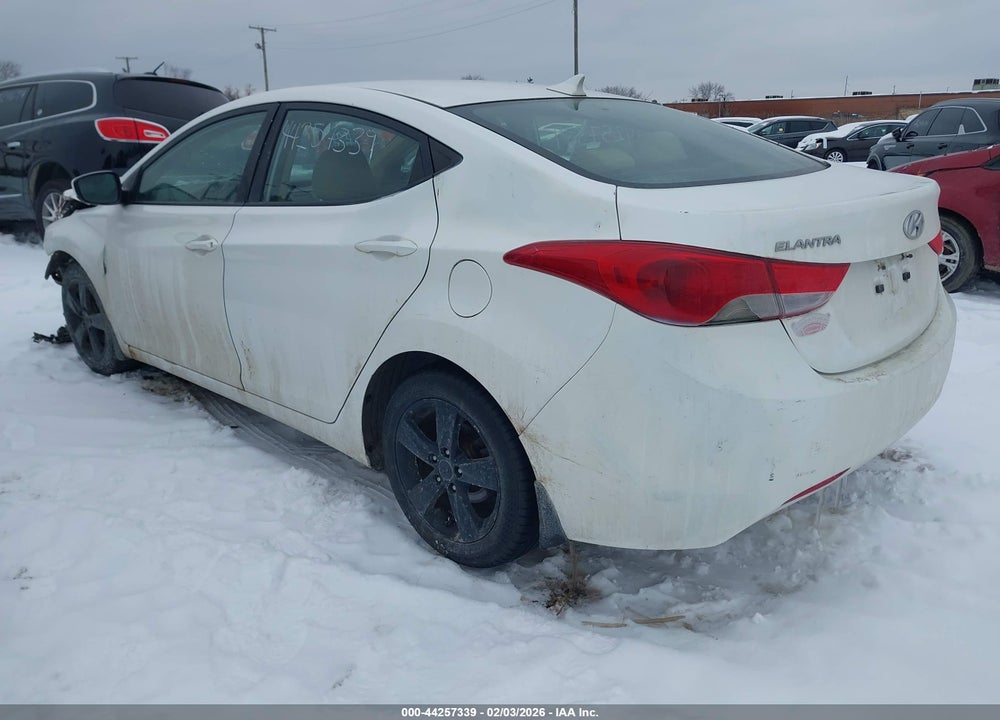 2012 HYUNDAI ELANTRA GLS VIN: 5NPDH4AE8CH141272