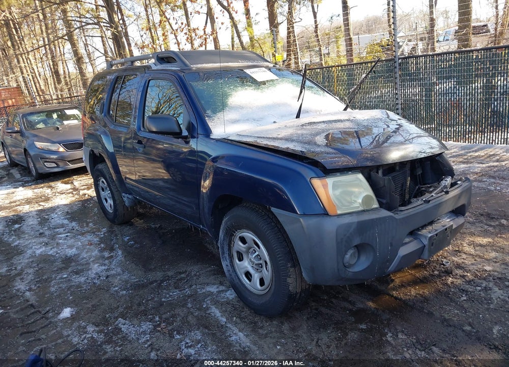 2007 NISSAN XTERRA X VIN: 5N1AN08U37C519593