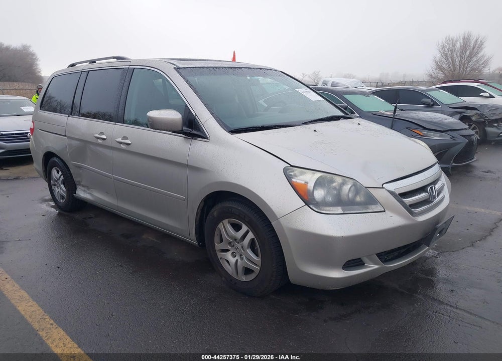 2007 HONDA ODYSSEY EX-L VIN: 5FNRL38627B460412