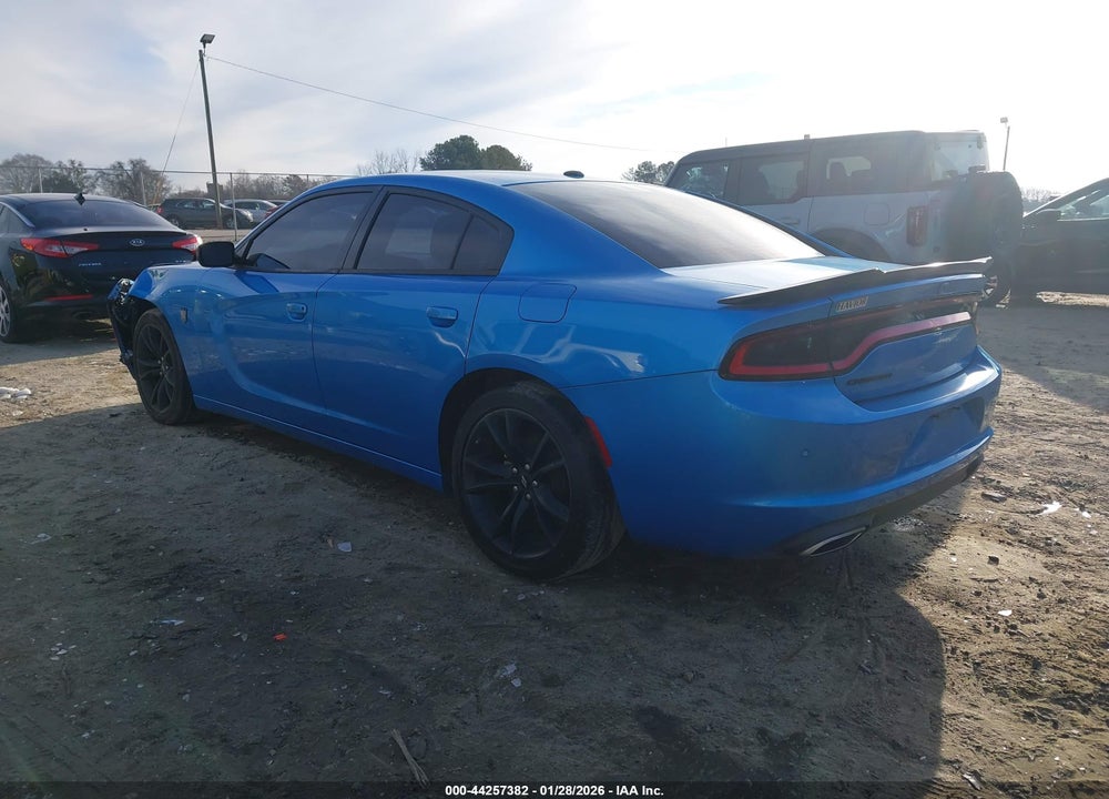 2018 DODGE CHARGER SXT RWD VIN: 2C3CDXBG1JH289914