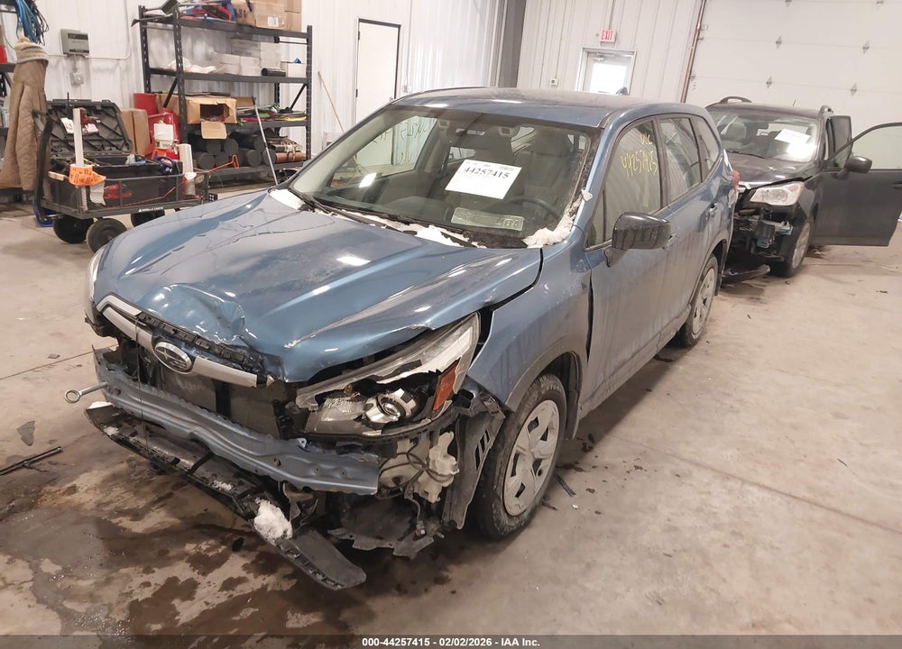 2019 SUBARU FORESTER VIN: JF2SKAAC8KH580198