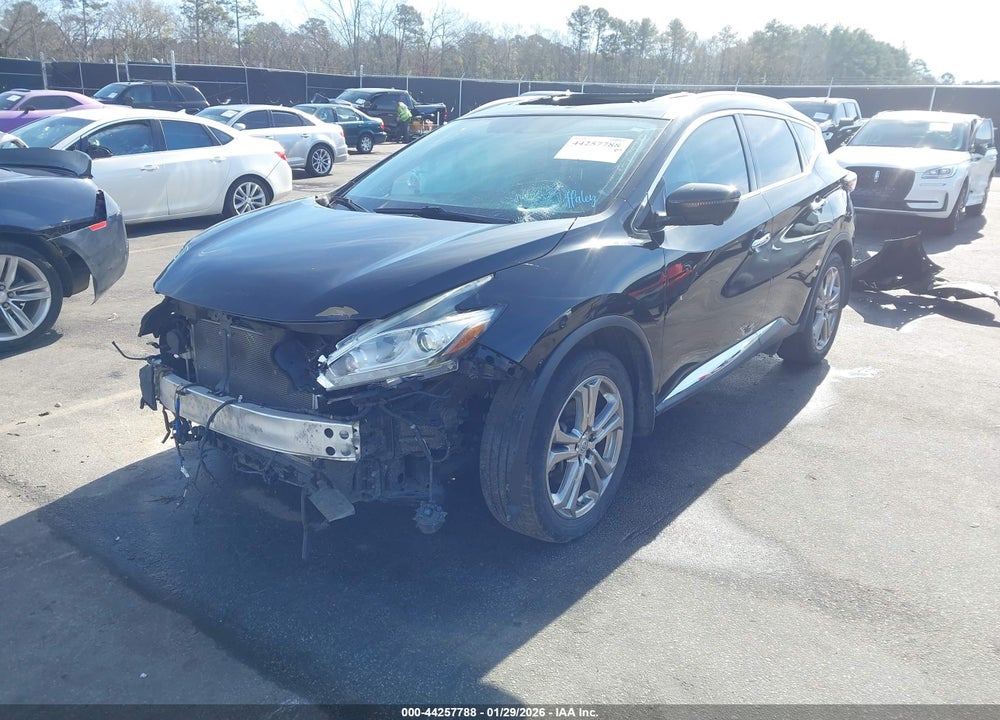 2015 NISSAN MURANO PLATINUM VIN: 5N1AZ2MG2FN286115