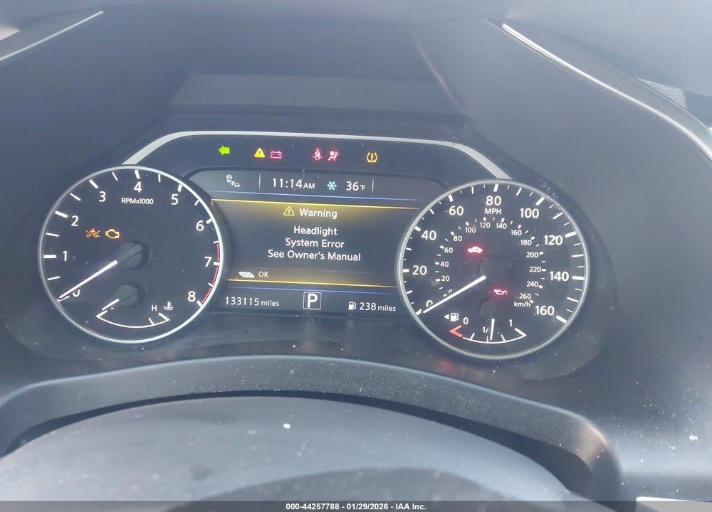 2015 NISSAN MURANO PLATINUM VIN: 5N1AZ2MG2FN286115