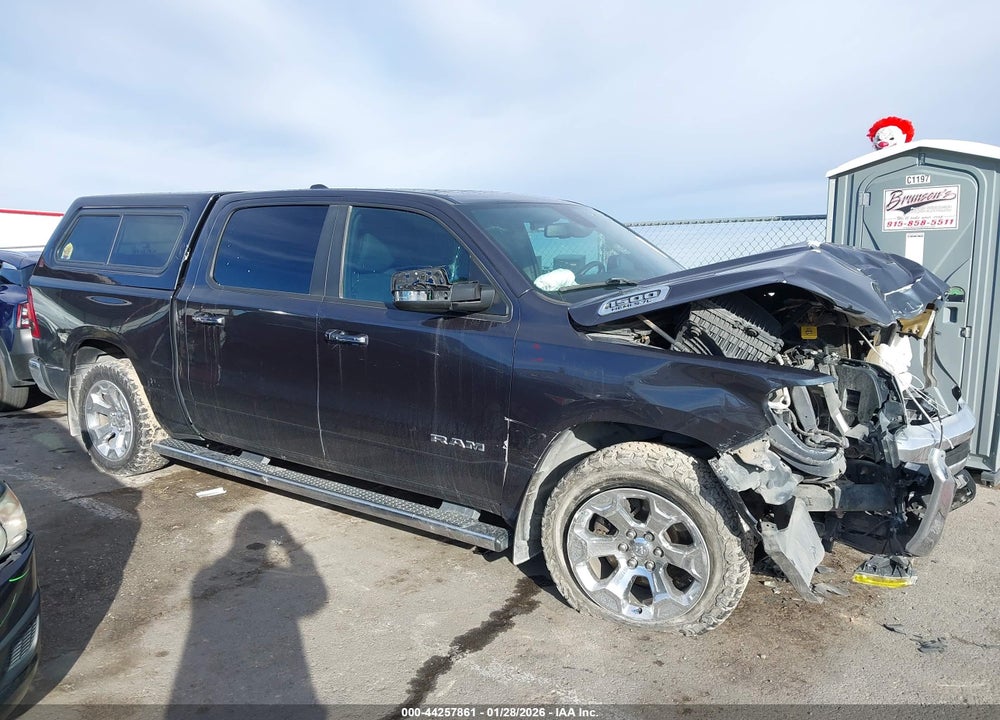 2019 RAM 1500 BIG HORN/LONE STAR  4X4 5'7 BOX VIN: 1C6SRFFT8KN551891