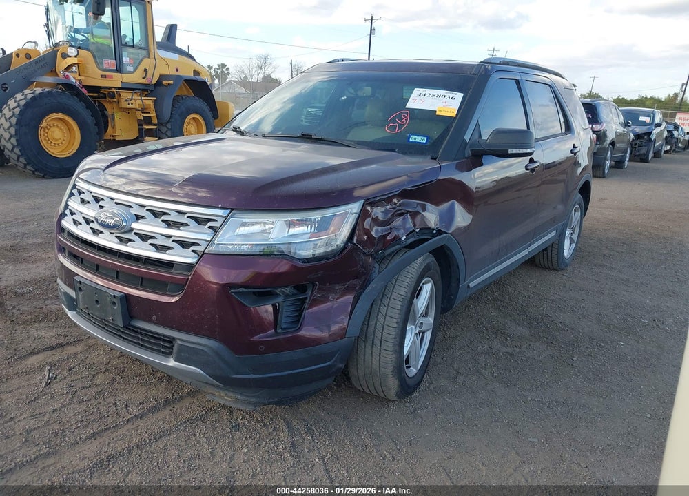 2019 FORD EXPLORER XLT VIN: 1FM5K7D85KGB06801