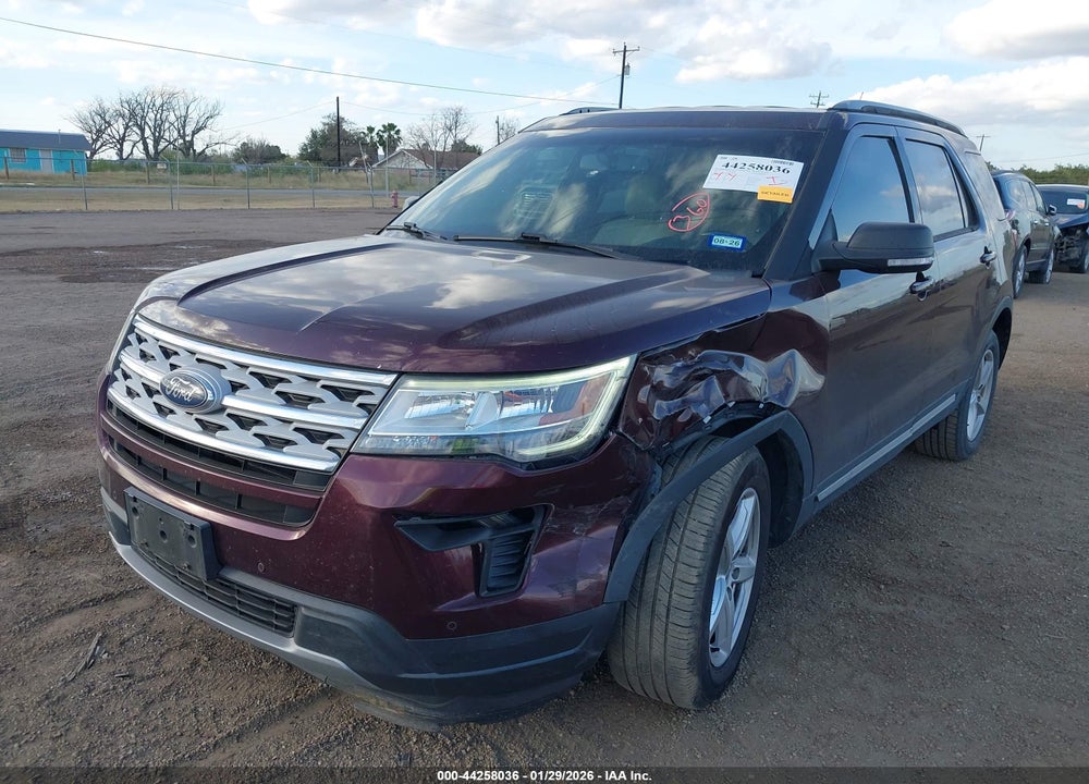 2019 FORD EXPLORER XLT VIN: 1FM5K7D85KGB06801