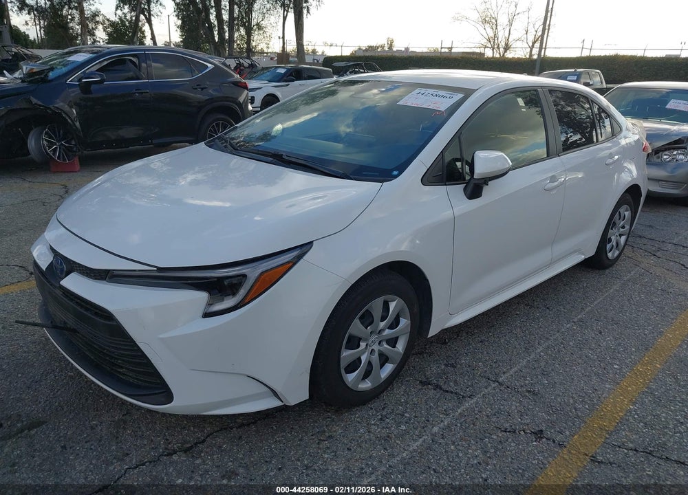2025 TOYOTA COROLLA HYBRID LE VIN: JTDBCMFE1SJ041325