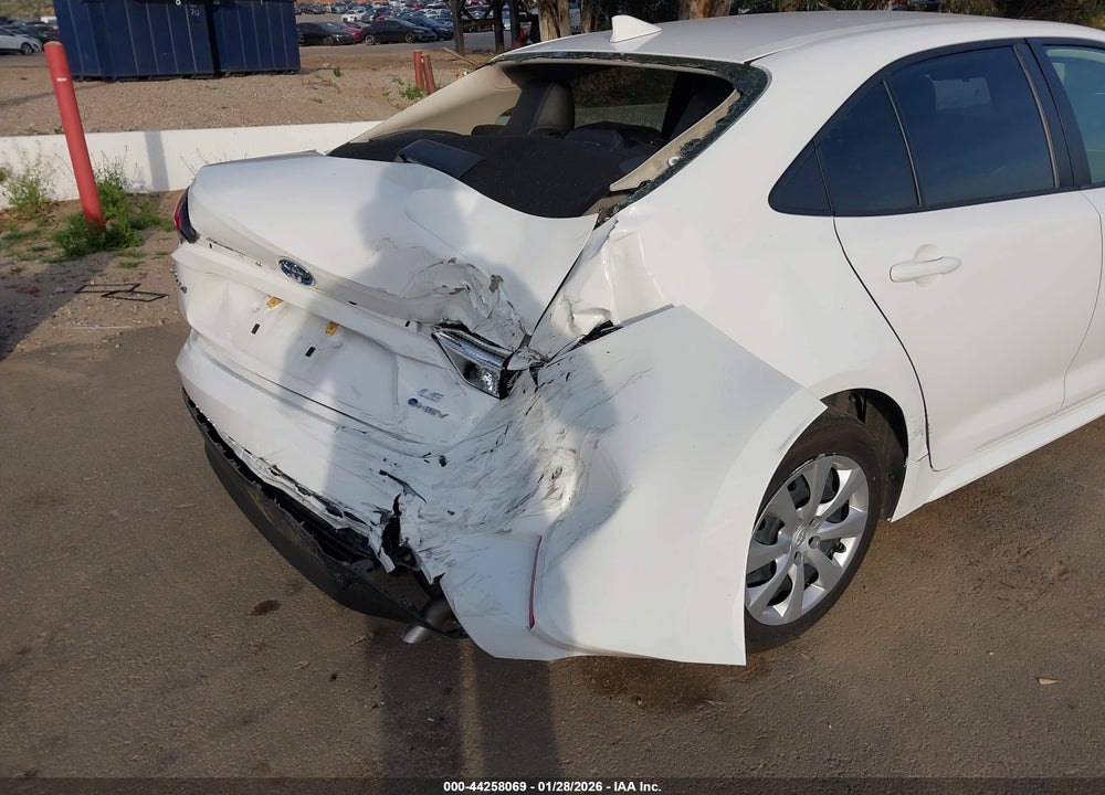 2025 TOYOTA COROLLA HYBRID LE VIN: JTDBCMFE1SJ041325