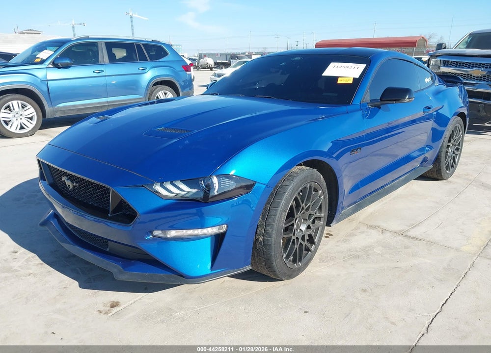 2022 FORD MUSTANG GT PREMIUM FASTBACK VIN: 1FA6P8CF8N5110993