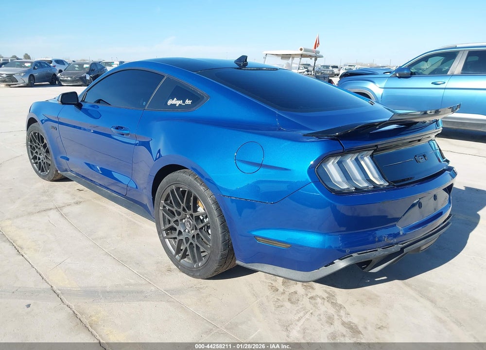 2022 FORD MUSTANG GT PREMIUM FASTBACK VIN: 1FA6P8CF8N5110993