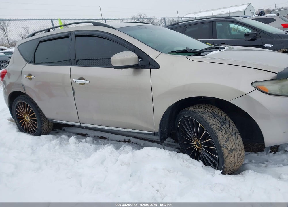 2009 NISSAN MURANO S VIN: JN8AZ18W49W157182