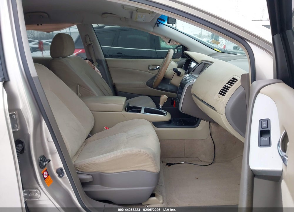 2009 NISSAN MURANO S VIN: JN8AZ18W49W157182