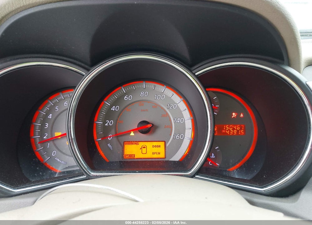 2009 NISSAN MURANO S VIN: JN8AZ18W49W157182