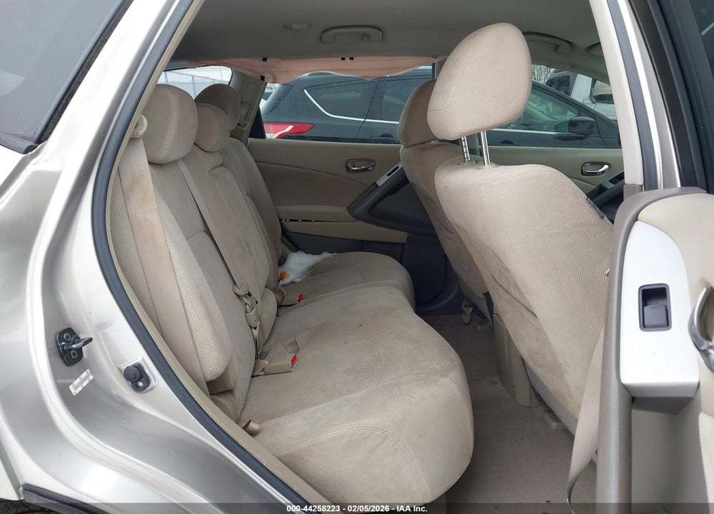 2009 NISSAN MURANO S VIN: JN8AZ18W49W157182