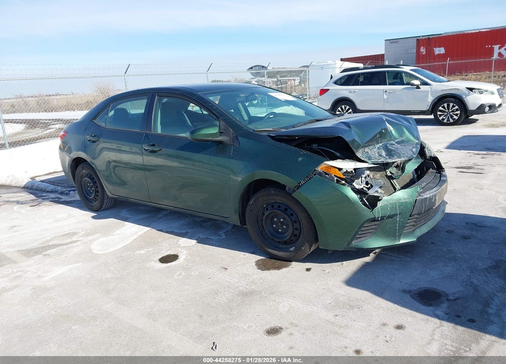2014 TOYOTA COROLLA LE VIN: 5YFBURHE8EP123107