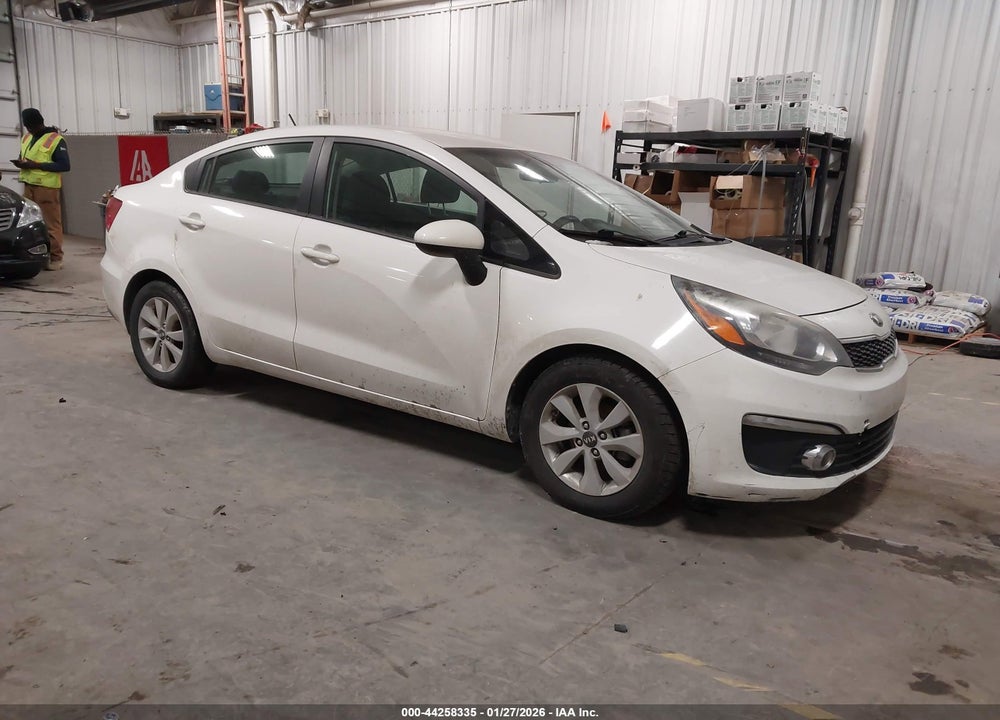 2016 KIA RIO EX VIN: KNADN4A36G6600576