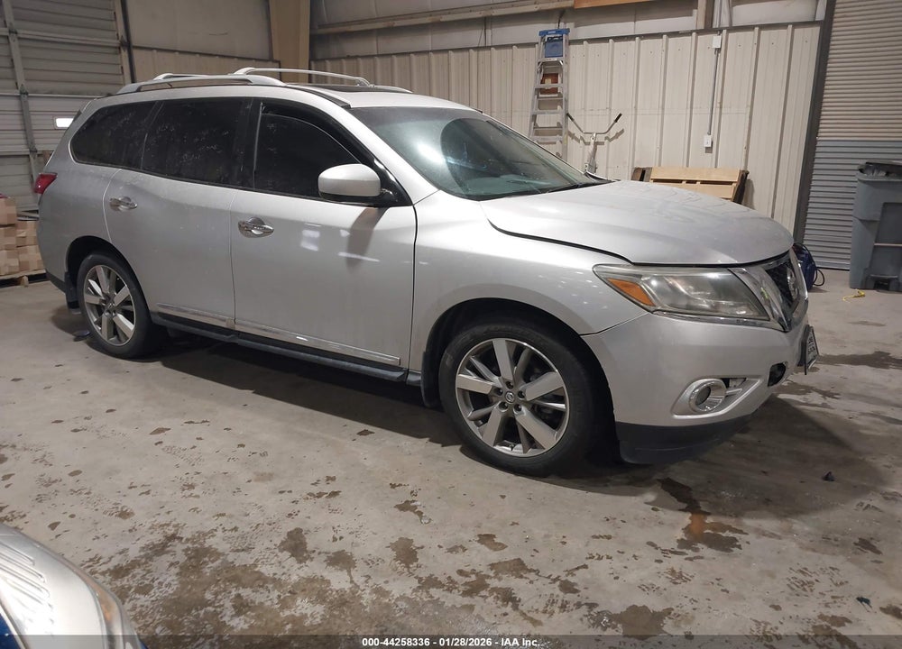 2014 NISSAN PATHFINDER PLATINUM VIN: 5N1AR2MM2EC722168