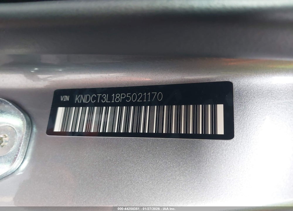 2023 KIA NIRO EV WAVE VIN: KNDCT3L18P5021170