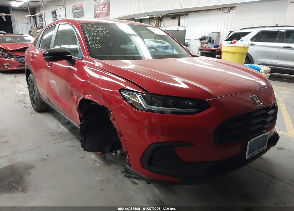 2025 HONDA HR-V AWD SPORT VIN: 3CZRZ2H57SM757397