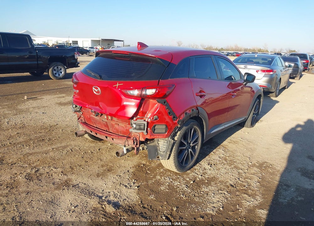 2018 MAZDA CX-3 GRAND TOURING VIN: JM1DKDD70J0316459