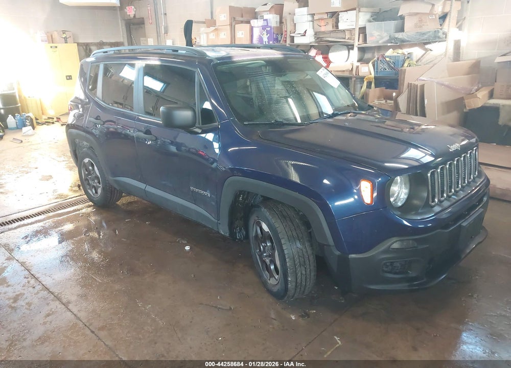 2017 JEEP RENEGADE SPORT FWD VIN: ZACCJAAB3HPG18404