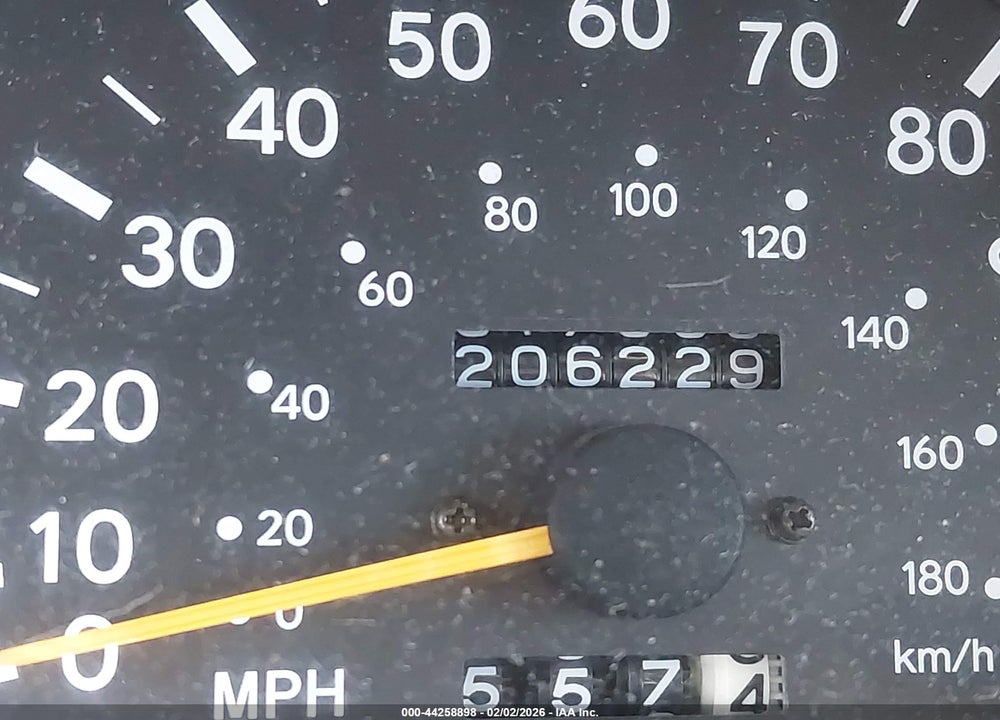 1996 TOYOTA TACOMA XTRACAB VIN: 4TAVL52N1TZ196206