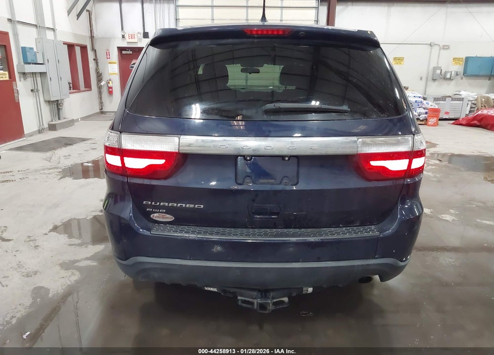 2013 DODGE DURANGO SXT VIN: 1C4RDJAG2DC663071