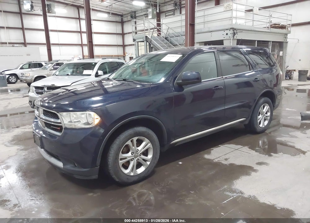 2013 DODGE DURANGO SXT VIN: 1C4RDJAG2DC663071