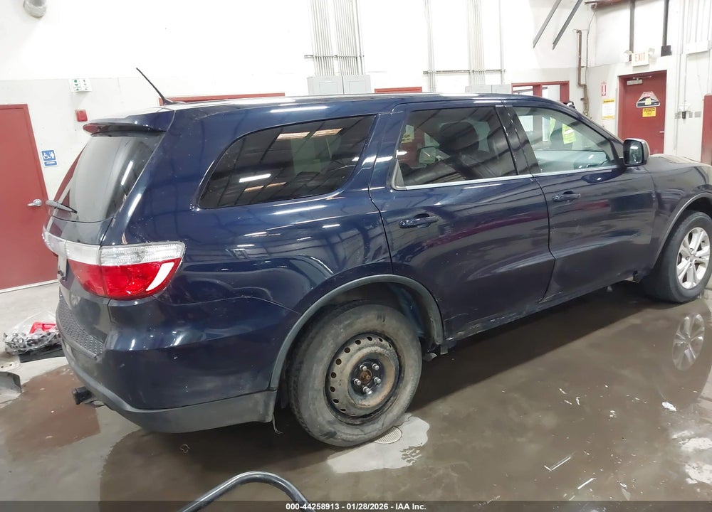 2013 DODGE DURANGO SXT VIN: 1C4RDJAG2DC663071