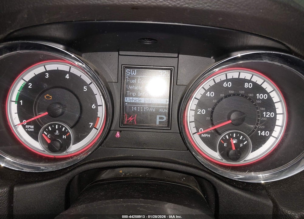 2013 DODGE DURANGO SXT VIN: 1C4RDJAG2DC663071
