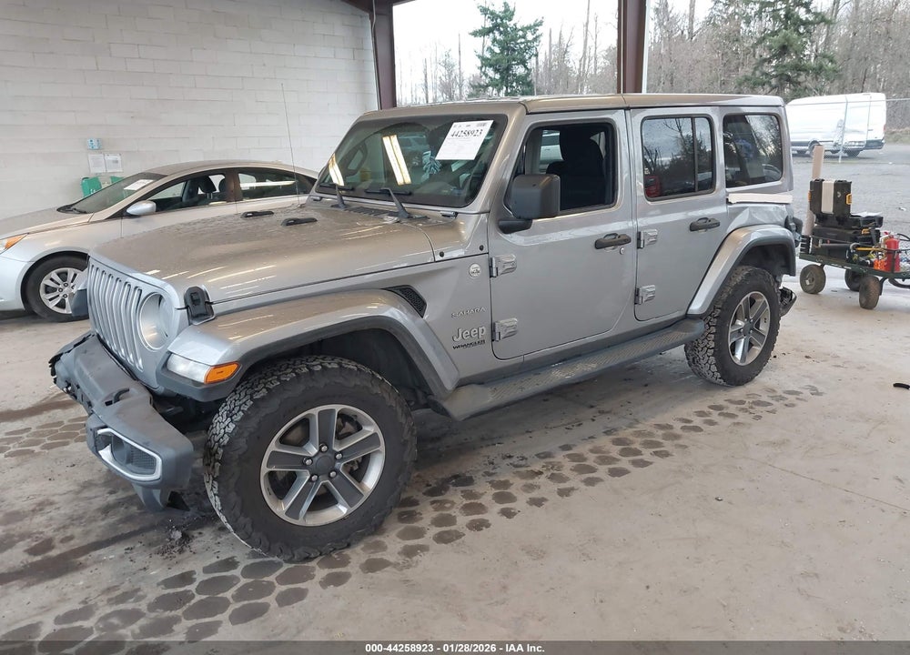 2019 JEEP WRANGLER UNLIMITED SAHARA VIN: 1C4HJXEG3KW596767