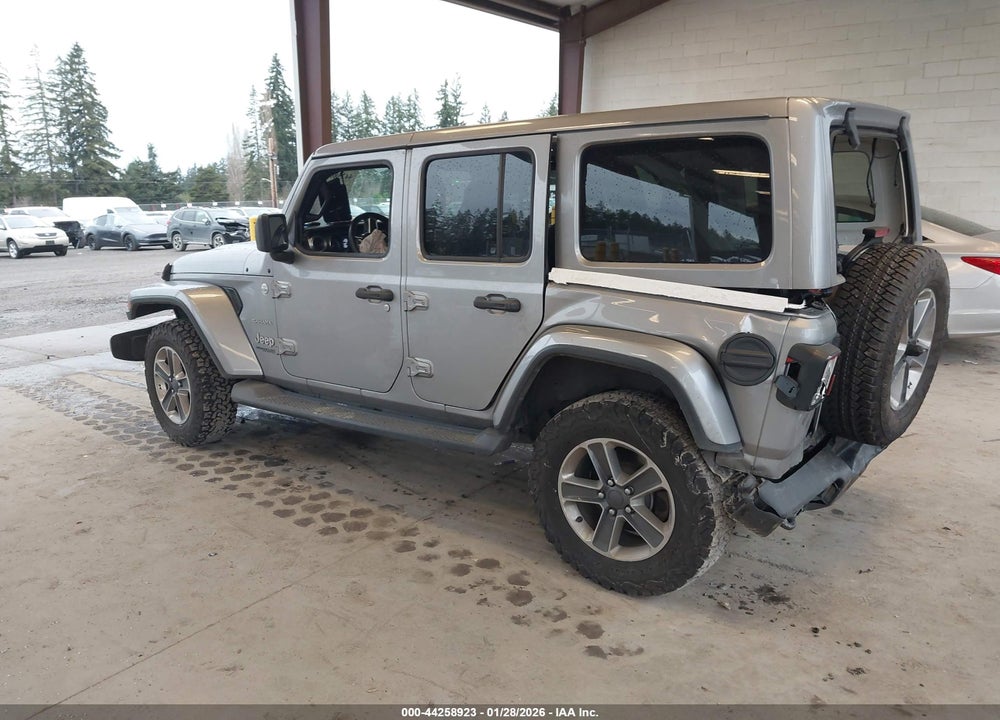 2019 JEEP WRANGLER UNLIMITED SAHARA VIN: 1C4HJXEG3KW596767