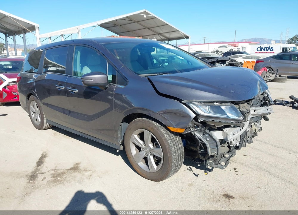 2018 HONDA ODYSSEY EX-L VIN: 5FNRL6H70JB080812