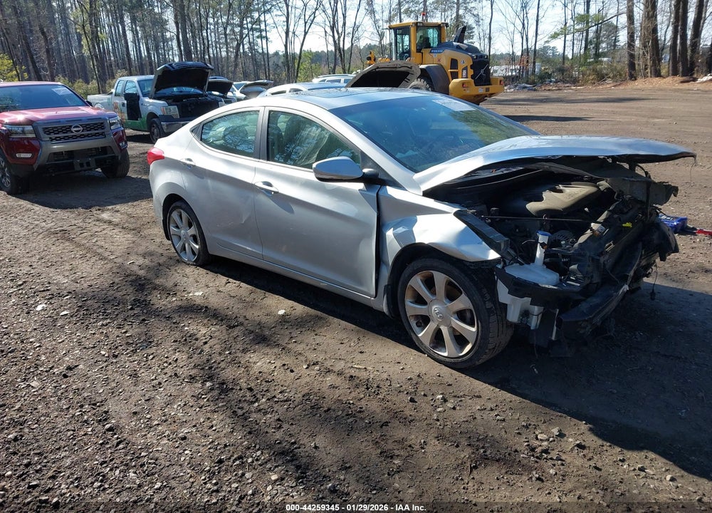 2013 HYUNDAI ELANTRA LIMITED VIN: 5NPDH4AE3DH260218