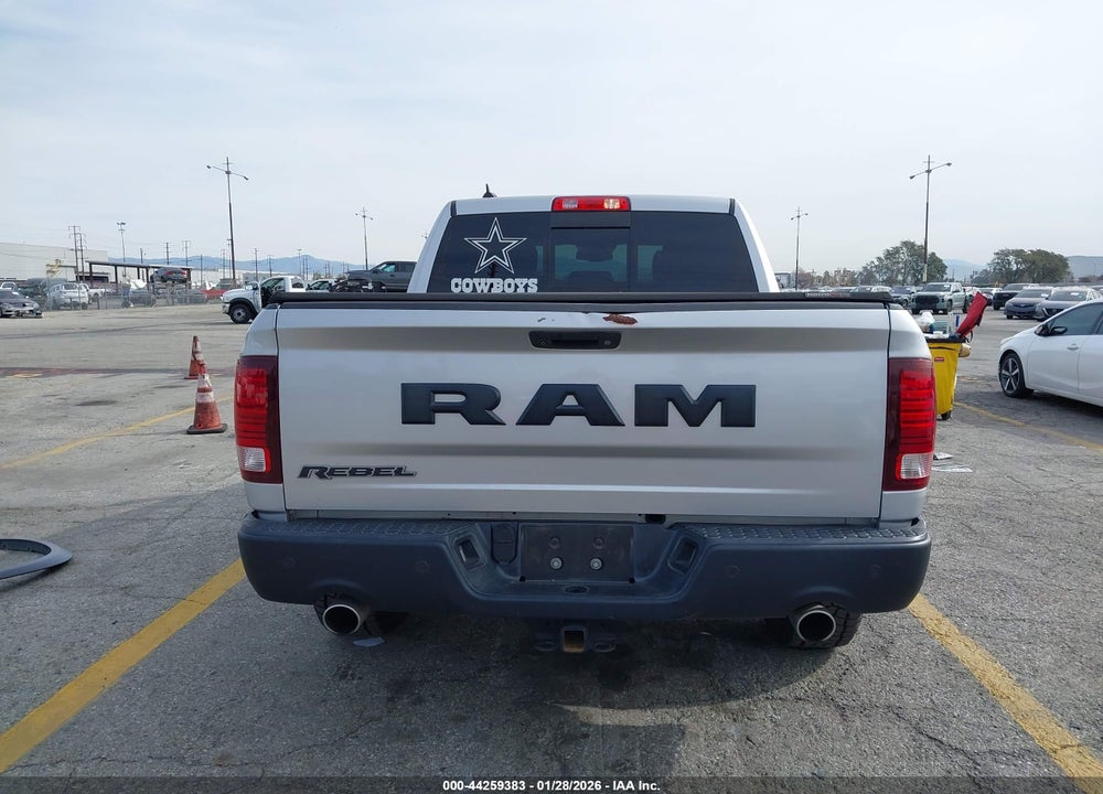 2018 RAM 1500 REBEL  4X2 5'7 BOX VIN: 1C6RR6YT8JS183546