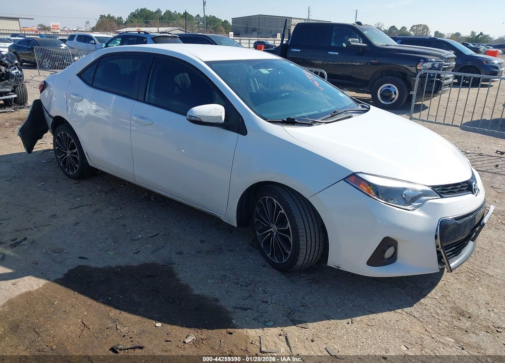 2014 TOYOTA COROLLA S PLUS VIN: 5YFBURHE3EP043777