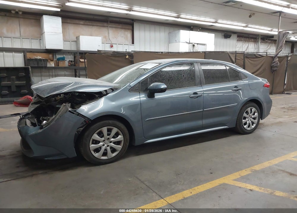 2021 TOYOTA COROLLA LE VIN: 5YFEPMAE0MP150401