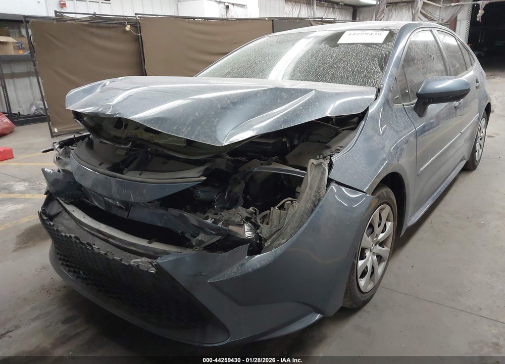 2021 TOYOTA COROLLA LE VIN: 5YFEPMAE0MP150401