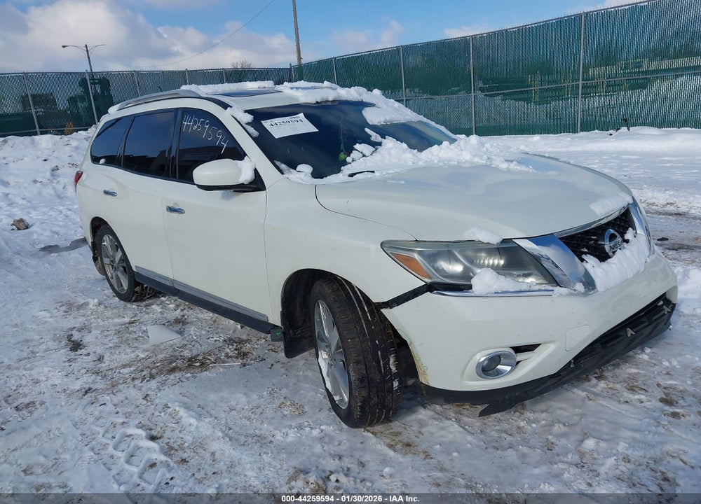 2015 NISSAN PATHFINDER PLATINUM VIN: 5N1AR2MM9FC610517