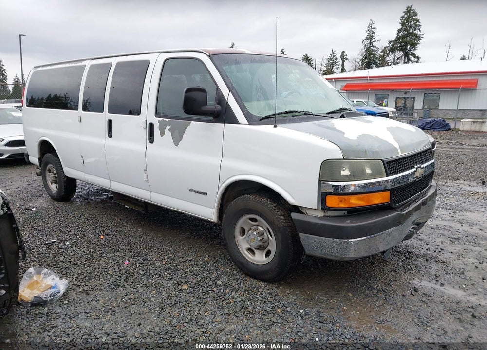 2003 CHEVROLET EXPRESS VIN: 1GAHG39U031188807